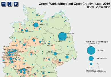 Offene Werkstätten in Deutschland