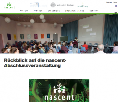 Abschlussveranstaltung nascent