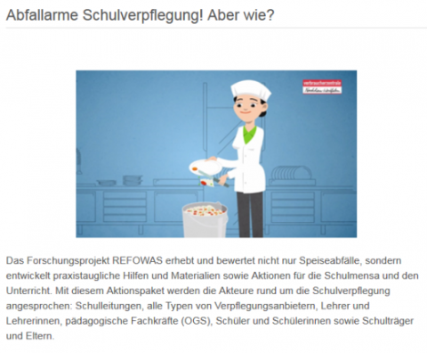 Hilfen zur Abfallvermeidung